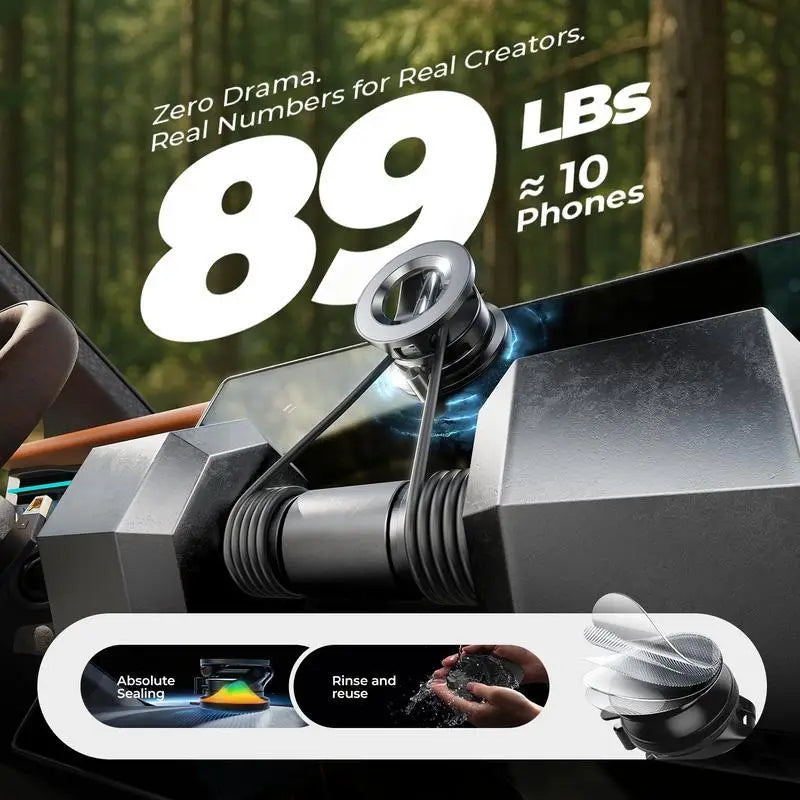 🔥Buy More Save More🔄360° Adjustable Vacuum Magnetic Phone Holder📱🚗