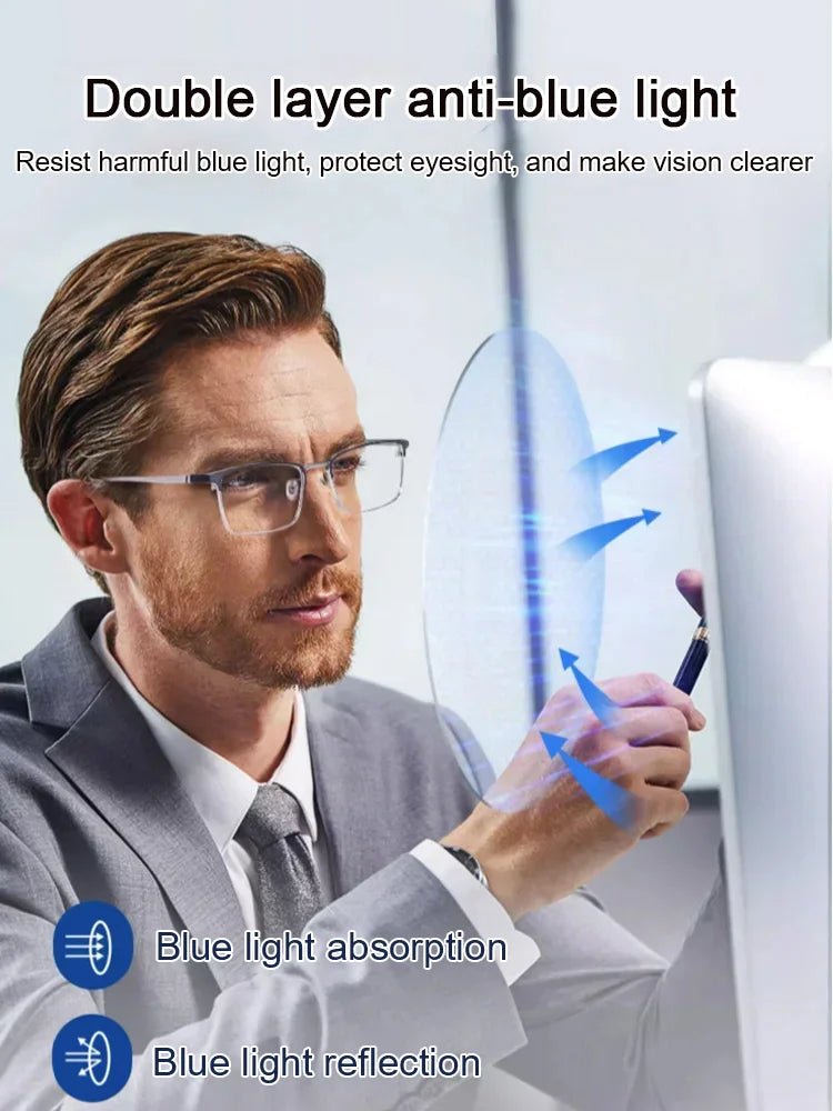 LAST DAY SALE 50% OFF✨Ultra Light Anti Blue Presbyopic Glasses