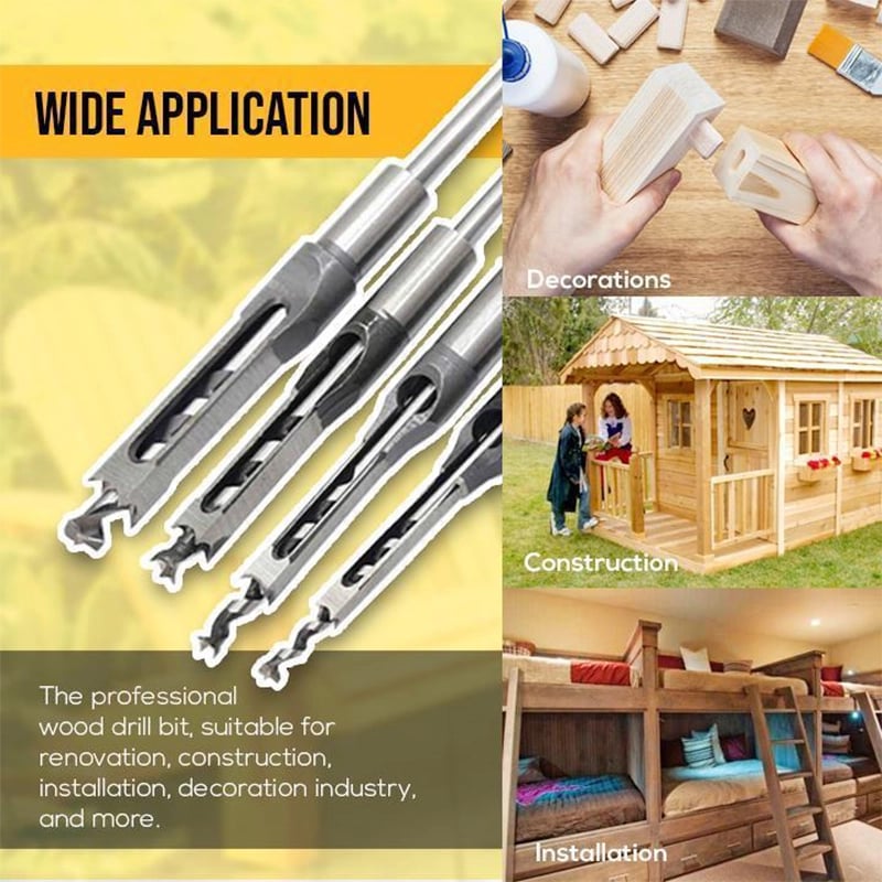 š„Time-Limited Specailš„Hollow Chisel Mortise Drill Tool