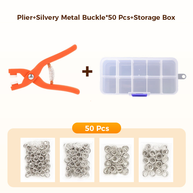 š„Metal Snap Buttons with Fastener Plier Tool Kit
