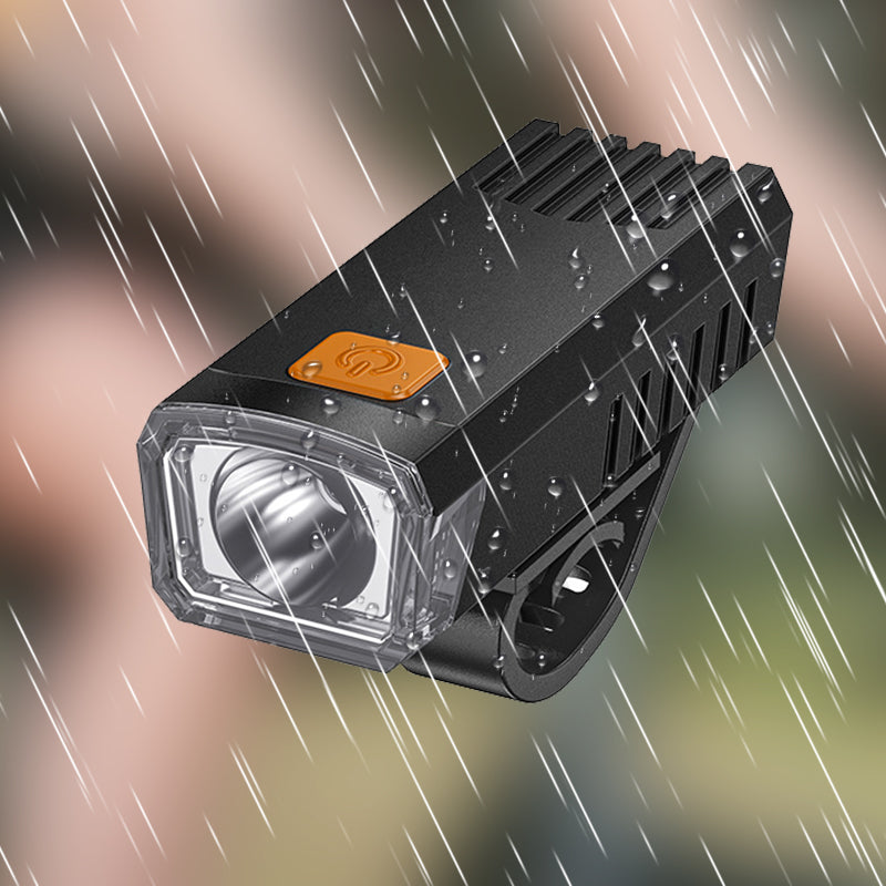 🚴♂️ LED Waterproof Rechargeable Bike Headlight with Clip – Bright & Durable ✨