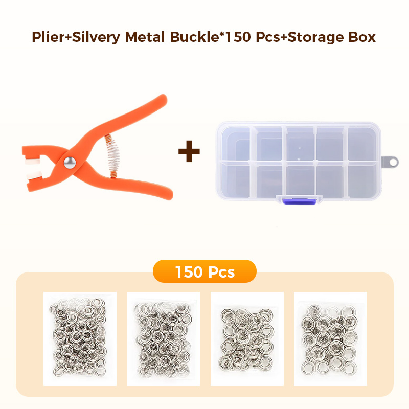 š„Metal Snap Buttons with Fastener Plier Tool Kit