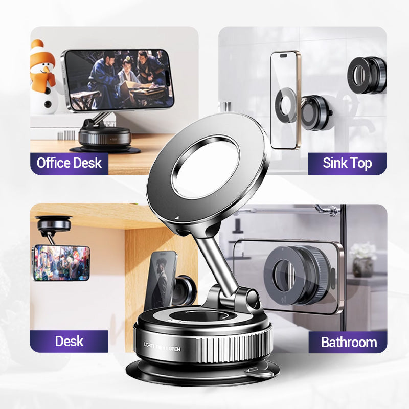 🔥Buy More Save More🔄360° Adjustable Vacuum Magnetic Phone Holder📱🚗