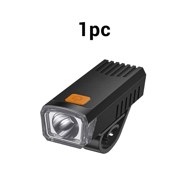 🚴♂️ LED Waterproof Rechargeable Bike Headlight with Clip – Bright & Durable ✨