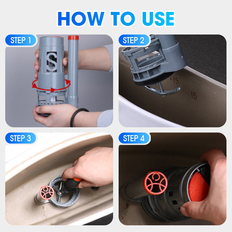 Leak-Proof Toilet Tank Accessories Set