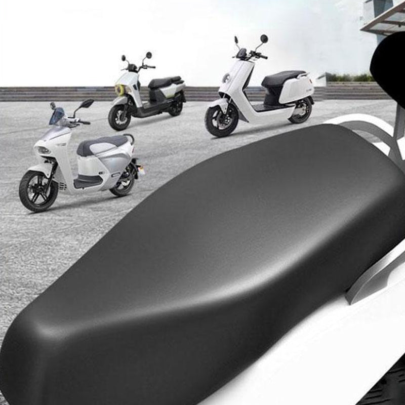 🔥Buy 1 Get 1🔥🛵💧 Waterproof Artificial Leather Seat Cover for Electric Moped - Stylish Protection Buy More Get More Ride with Confidence