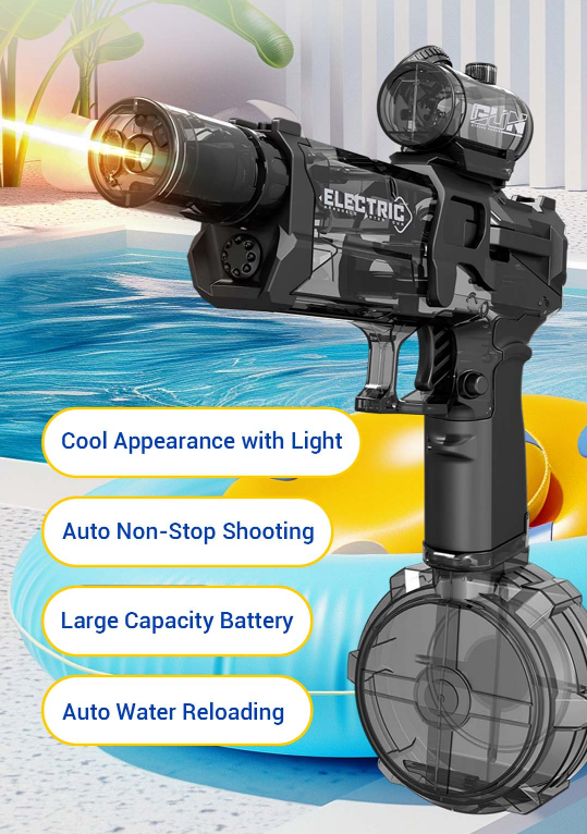 🔥Clearance Sale🔥Fast Mode Ice Explosion Pistol Water Gun