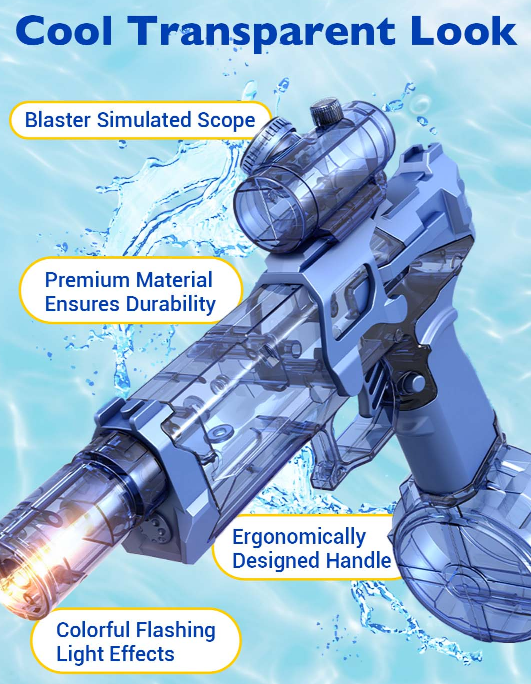 🔥Clearance Sale🔥Fast Mode Ice Explosion Pistol Water Gun