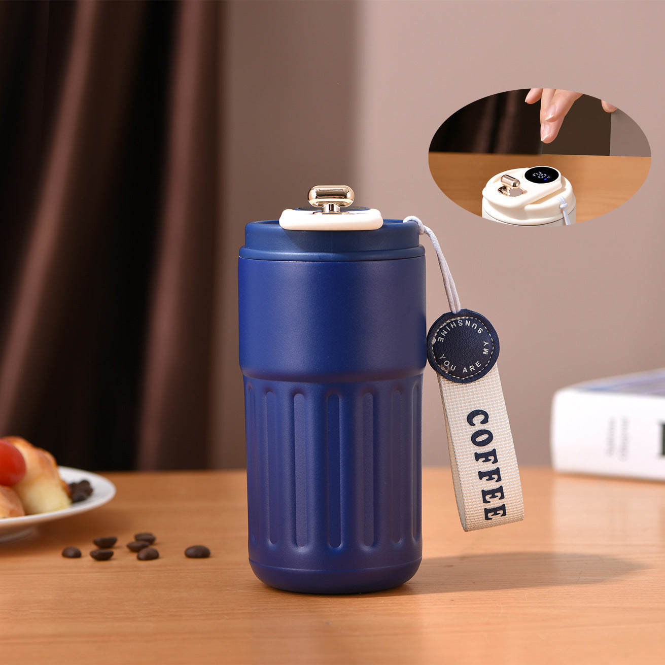 Gift Idea🔥🔥Led Temperature Display Coffee Mug 😊