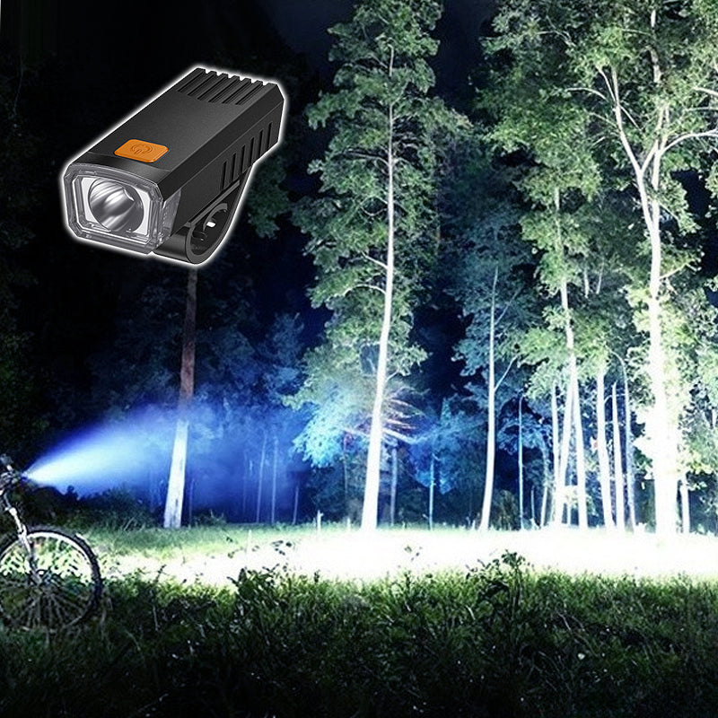 🚴♂️ LED Waterproof Rechargeable Bike Headlight with Clip – Bright & Durable ✨