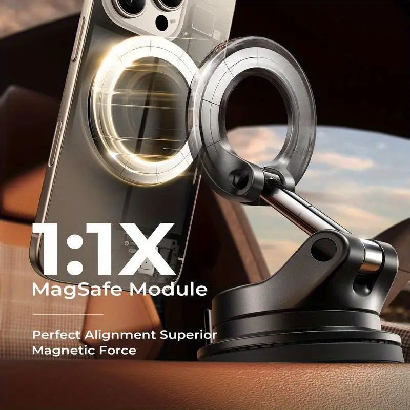 🔥Buy More Save More🔄360° Adjustable Vacuum Magnetic Phone Holder📱🚗