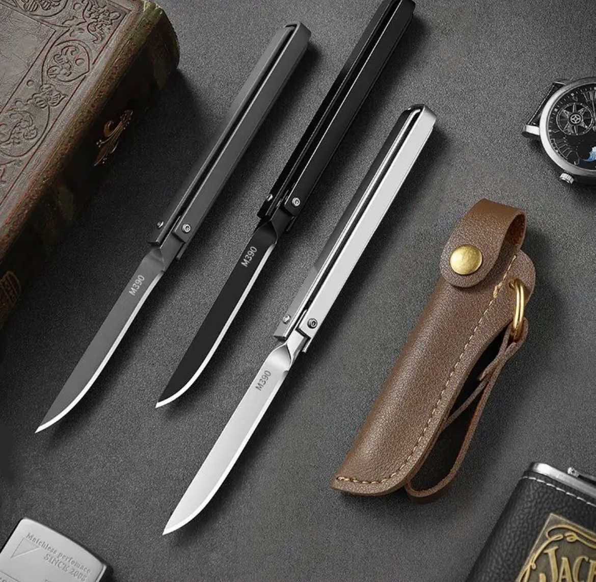 đ„Solange der Vorrat reicht 40 % Rabatt!đM390 CNC Folding Broken Window Pocket Knives