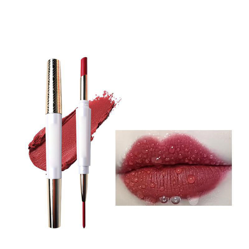 🎉2025 New Arrival🎉2-in-1 Waterproof Lipstick & Lip Liner