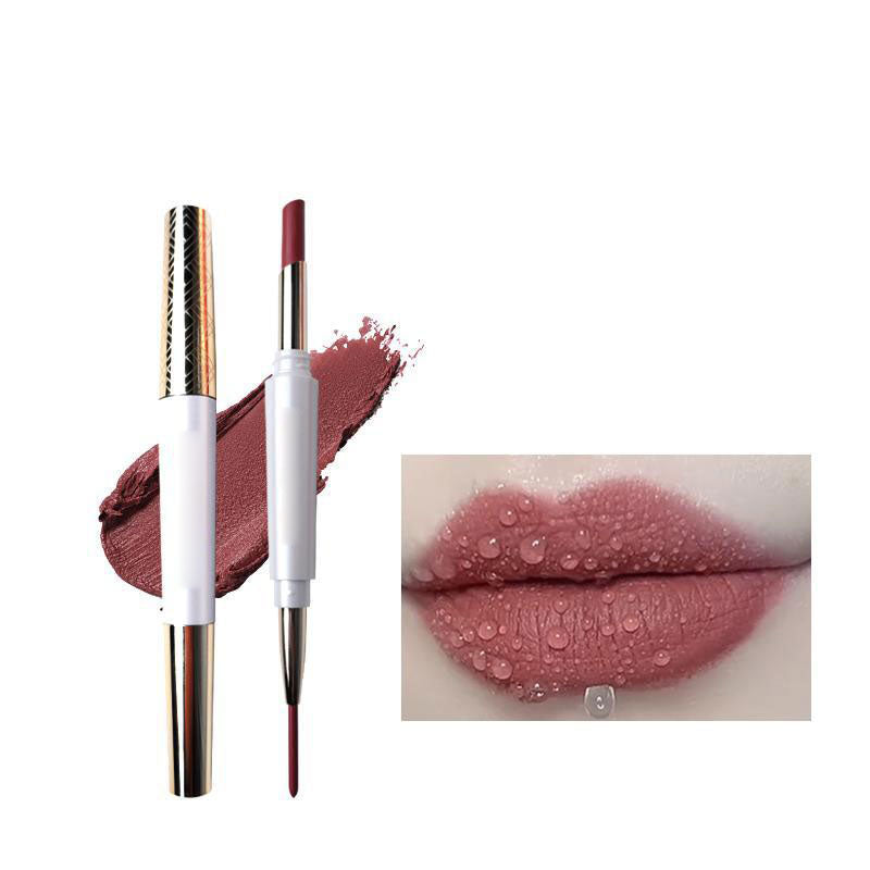 🎉2025 New Arrival🎉2-in-1 Waterproof Lipstick & Lip Liner