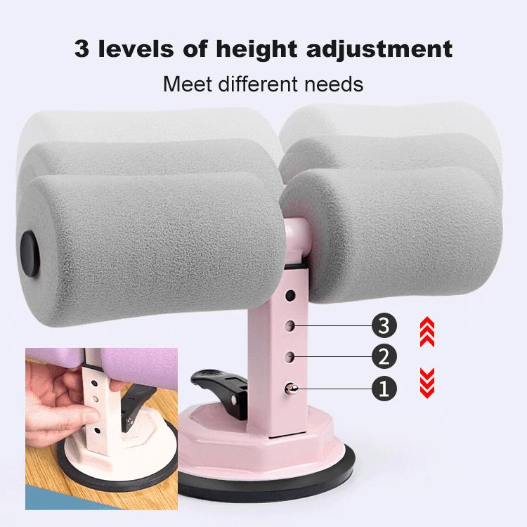 Suction cup type sit-up assistant