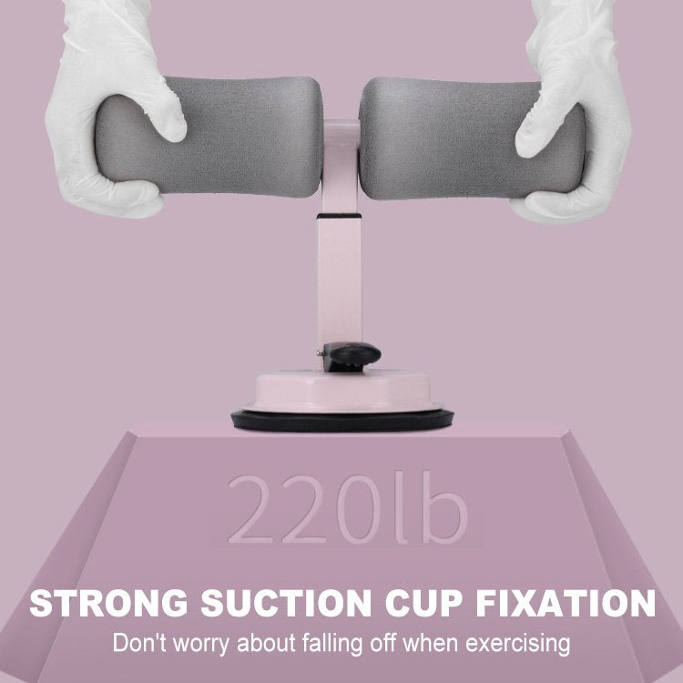 Suction cup type sit-up assistant
