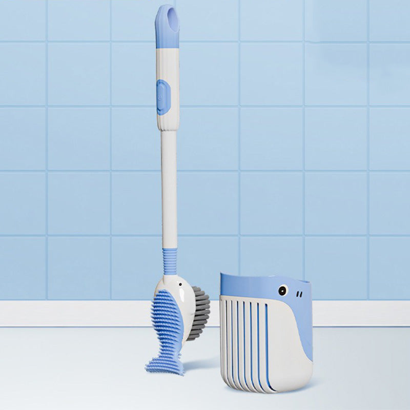 ✨Wall-Mounted Suction Cup Toilet Cleaning Brush Set