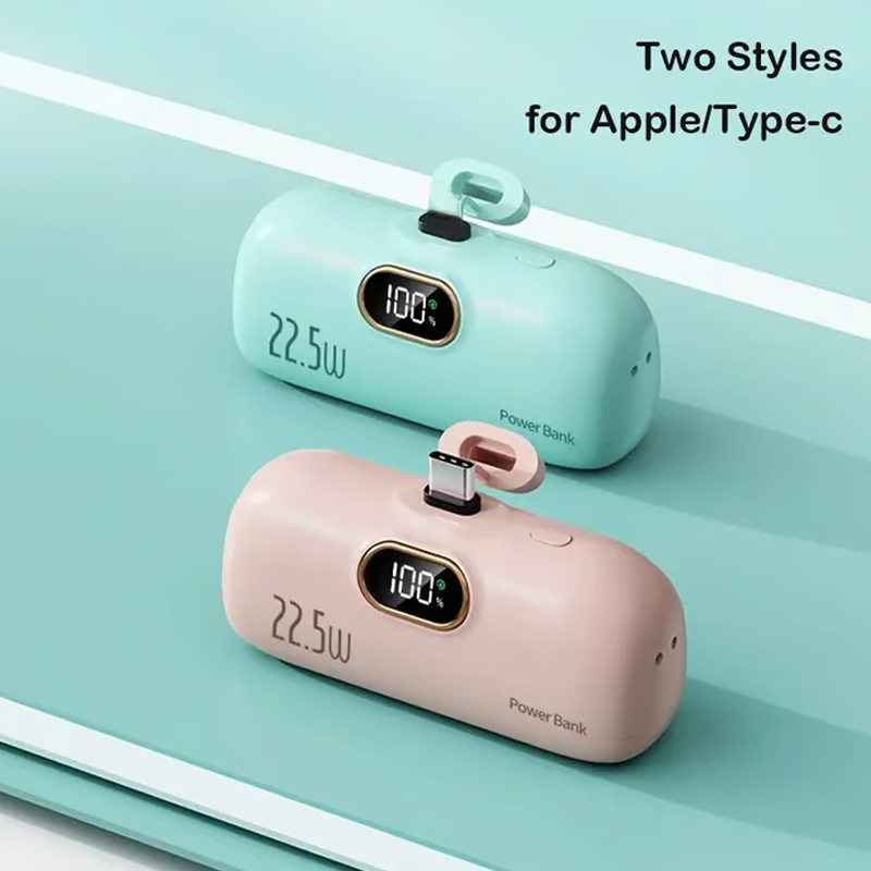 🌟Hot Sale 50%🔥5000mAh Mini Portable Charger Power Bank for Phone
