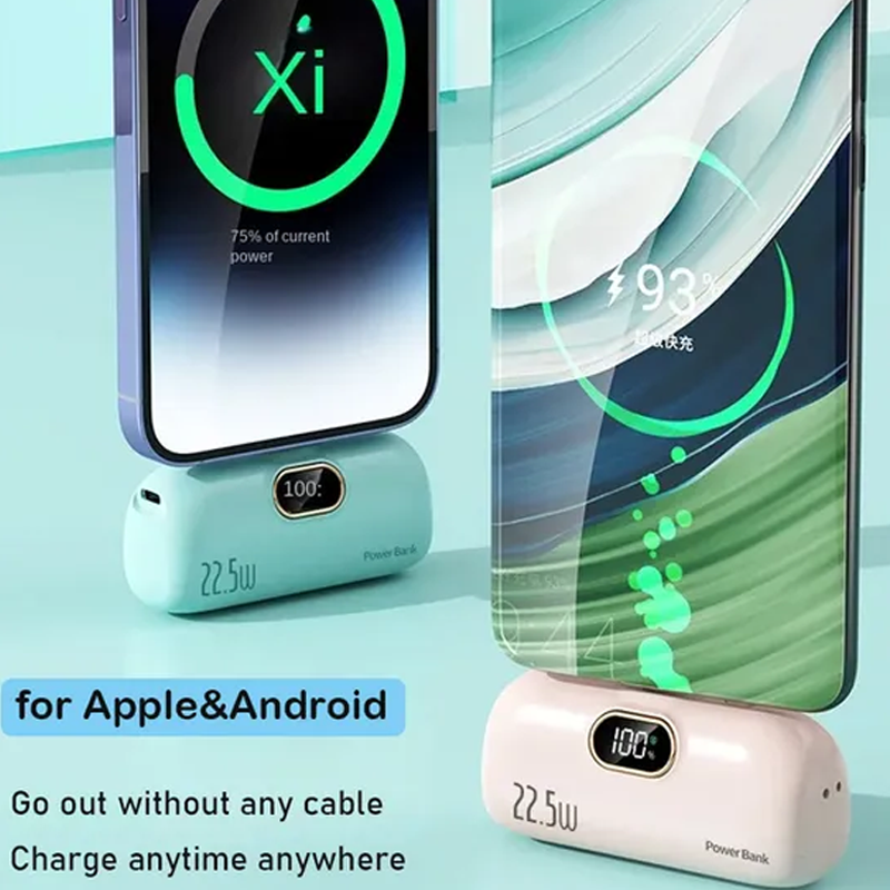 🌟Hot Sale 50%🔥5000mAh Mini Portable Charger Power Bank for Phone