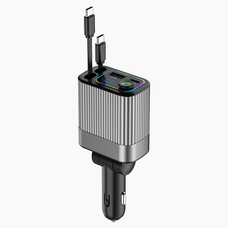 2-In-1 Charger & Car Bluetooth Player