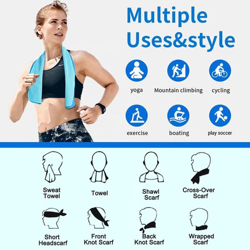 Sports Breathable Cooling Towel