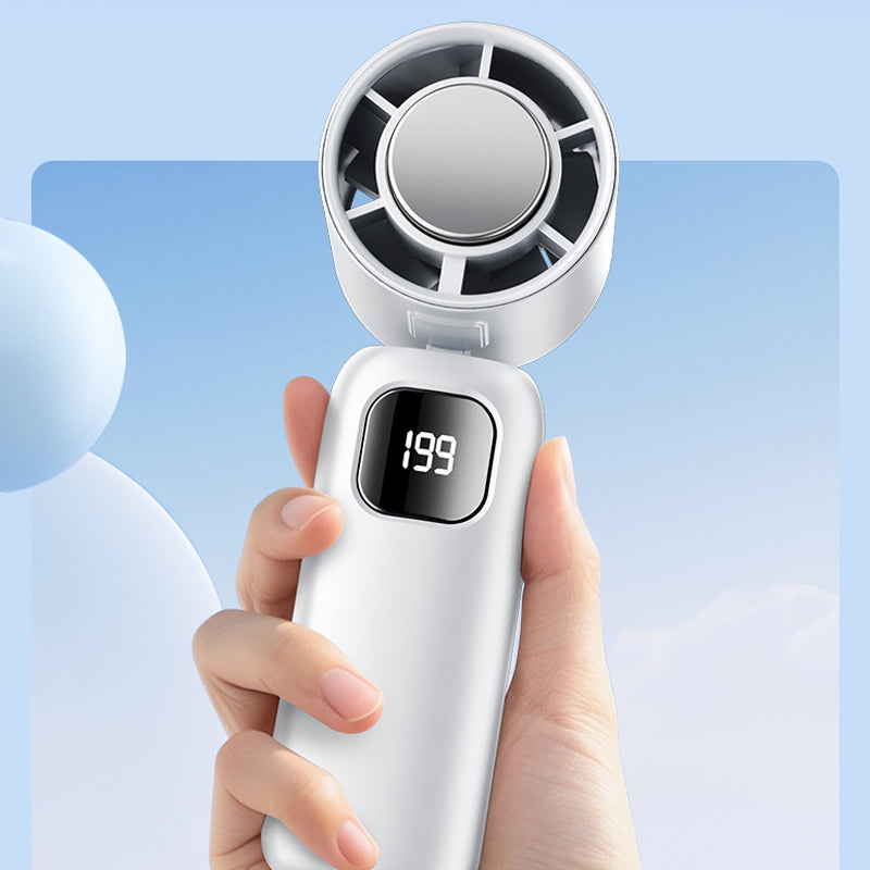 Portable & Rechargeable Handheld Cooling Fan