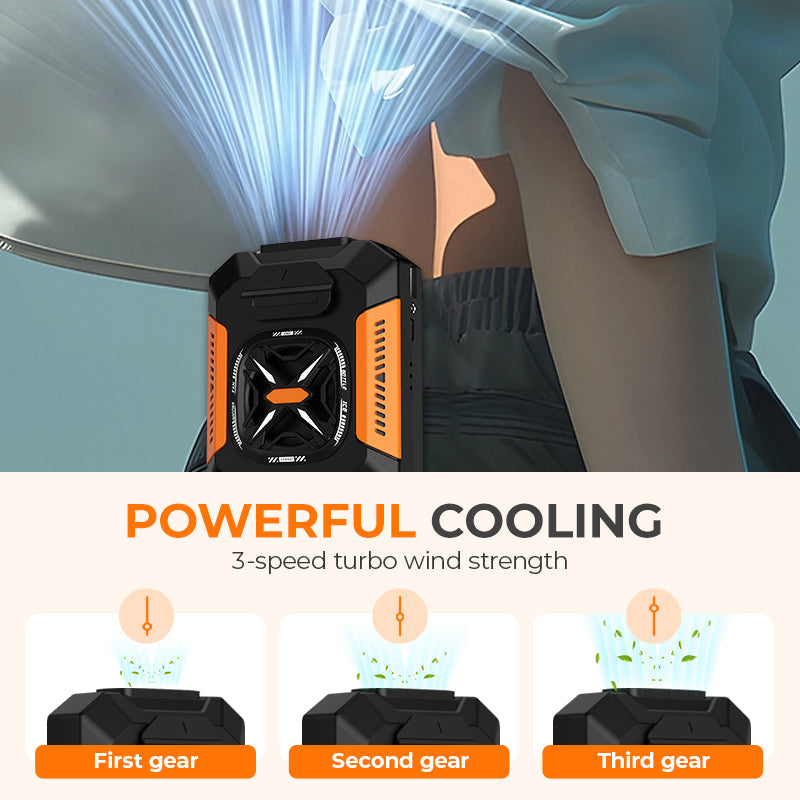 Outdoor Portable Waist-hanging Fan