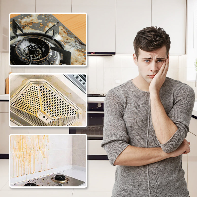 Powerful Heavy Oil Stain Foam Cleaner For Kitchen