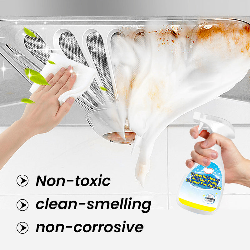 Powerful Heavy Oil Stain Foam Cleaner For Kitchen