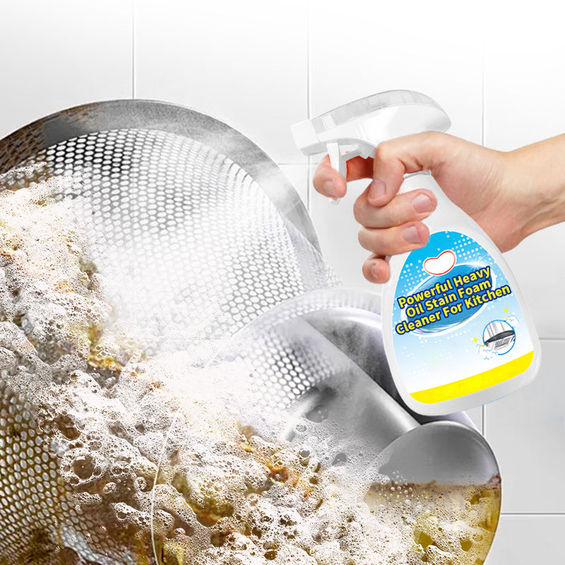 Powerful Heavy Oil Stain Foam Cleaner For Kitchen