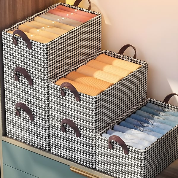 🔥Foldable Clothing Bedroom Accessories Multifunctional Storage Box