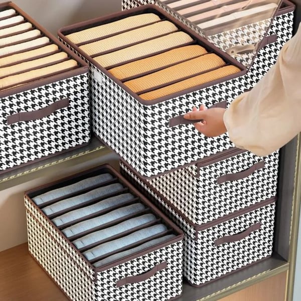 🔥Foldable Clothing Bedroom Accessories Multifunctional Storage Box