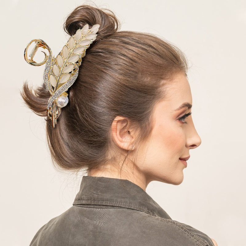 Golden Wheat Elegant Alloy Hair Grip