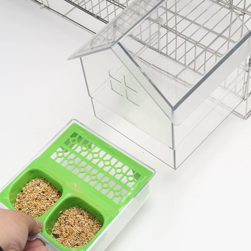 🎁HOT SALE(50% OFF)🔥Pull-Out External Parrot Feeder