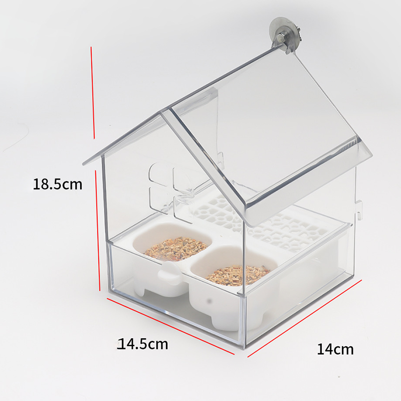 🎁HOT SALE(50% OFF)🔥Pull-Out External Parrot Feeder