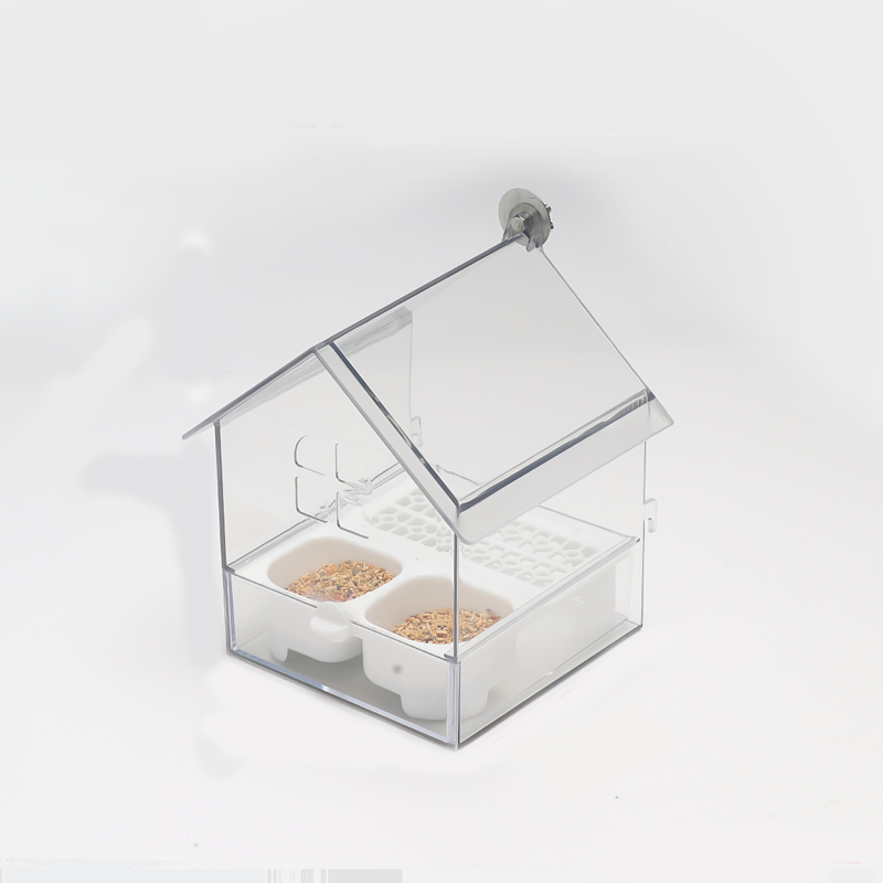 🎁HOT SALE(50% OFF)🔥Pull-Out External Parrot Feeder