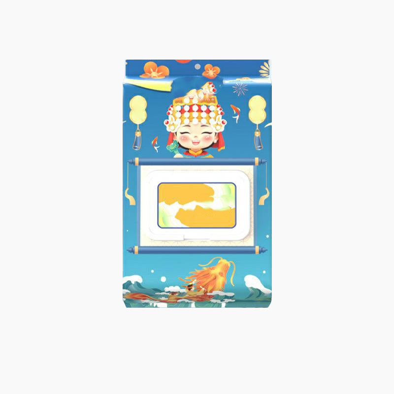 Pull-Out Elasticated Disposable Plastic Wrap