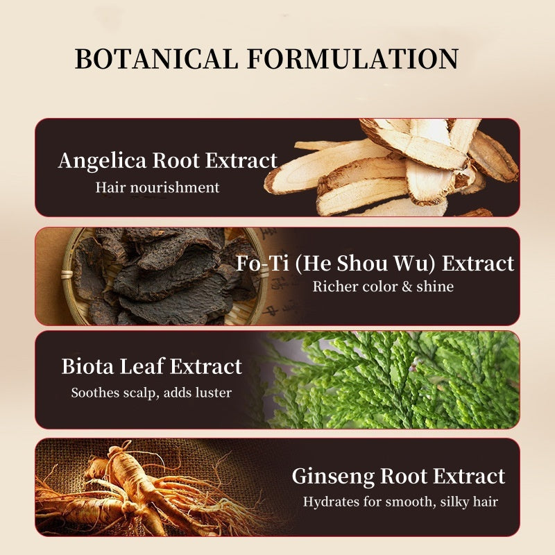 Herbal Oil-Control Hair Nourishing Shampoo