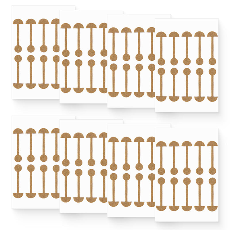 Elastic Dumbbell-Shaped Nasal Wing Patch