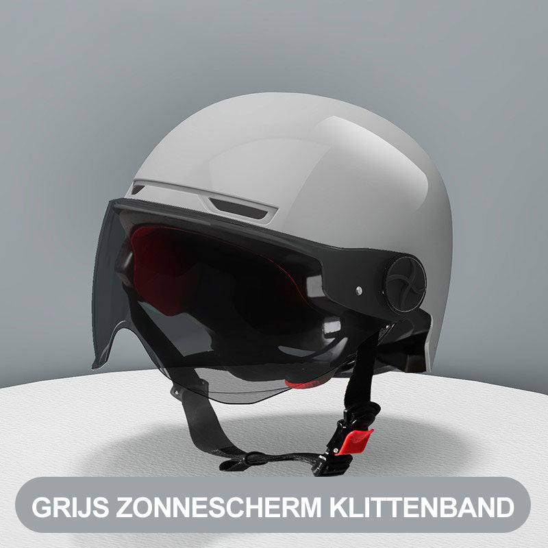 Universal Adjustable HD Sun Visor Motorcycle Helmet