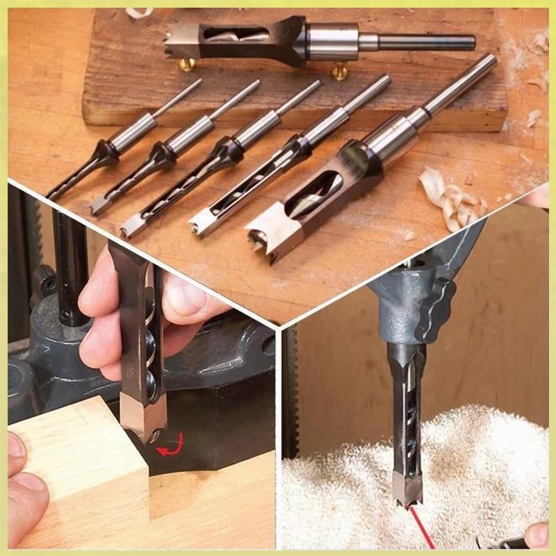 🔥Time-Limited Specail🔥Hollow Chisel Mortise Drill Tool