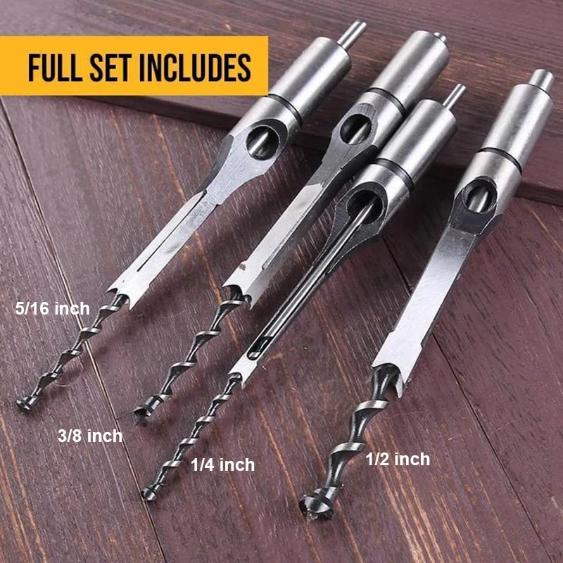 🔥Time-Limited Specail🔥Hollow Chisel Mortise Drill Tool
