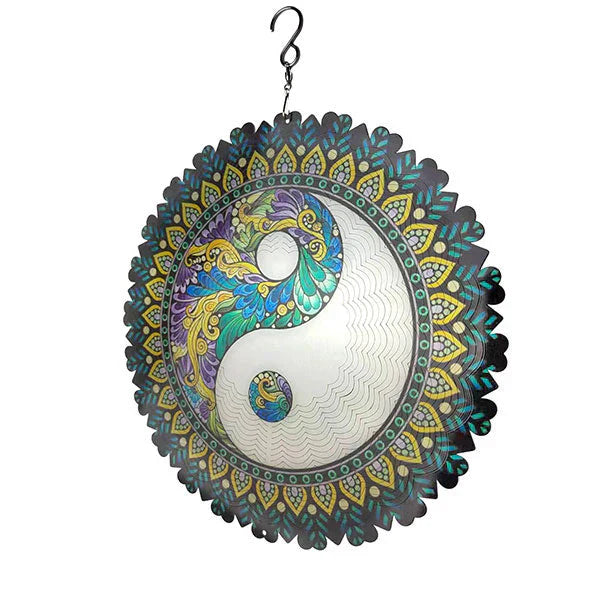 (🎁2025 Hot Sale🎁) 3D Colorful Wind Spinning Mandala