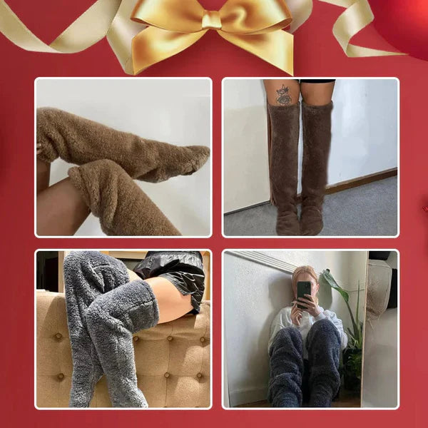 🎁Christmas sale with 50% off!💥Goose down knee-high socks!🧦⛄