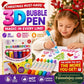 🎁🔮Magic Pen – Piirrä 3D-kuvia yhdellä vedolla!🎄 Tee-se-itse-kuplapopcorn-piirtokynät & Osta 3, maksa 2 🔥