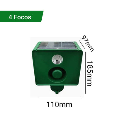 ⏰ ¡Oferta Limitada 50% OFF! ☀️🚨 Luces de Advertencia Solares – Repelente de Bestias con Volumen Alto, Protege tu Jardín y Cultivos 🌱⚡
