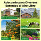 ⏰ ¡Oferta Limitada 50% OFF! ☀️🚨 Luces de Advertencia Solares – Repelente de Bestias con Volumen Alto, Protege tu Jardín y Cultivos 🌱⚡