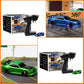 1: 76 Mini Remote Control Sports Car Set with LED Lights