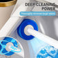 Disposable Toilet Brush with Replaceable Head
