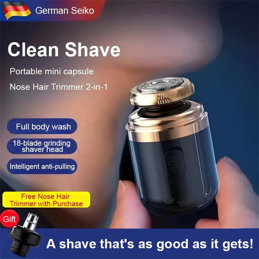 🔥Great Sale🎁Mini Portable Electric Shaver